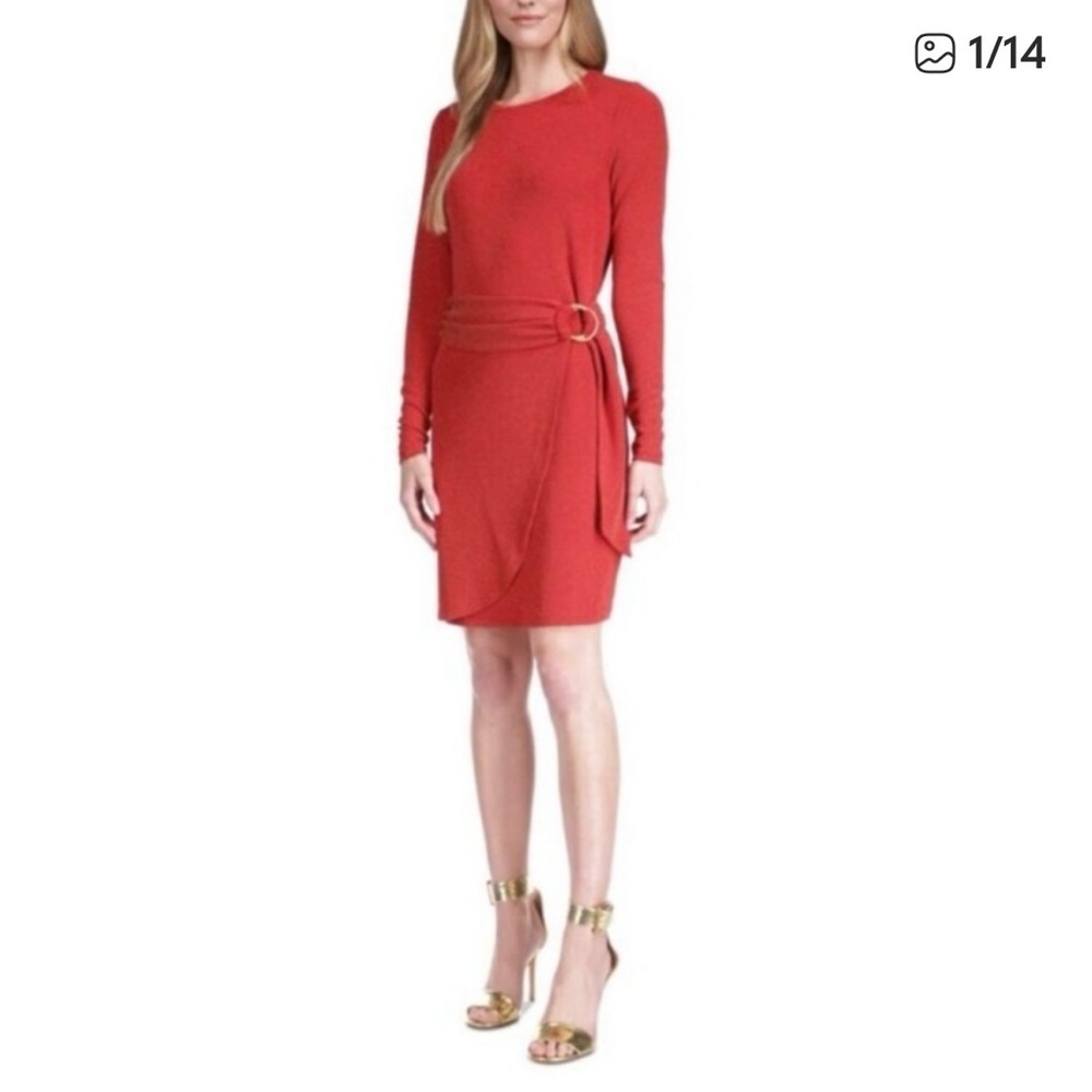 NWT MICHAEL KORS Sparkly Red Dress